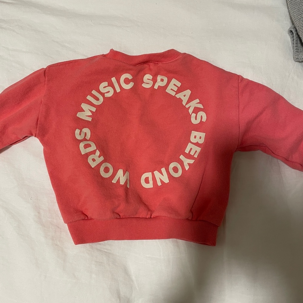 Zara 6-9M sweatshirt